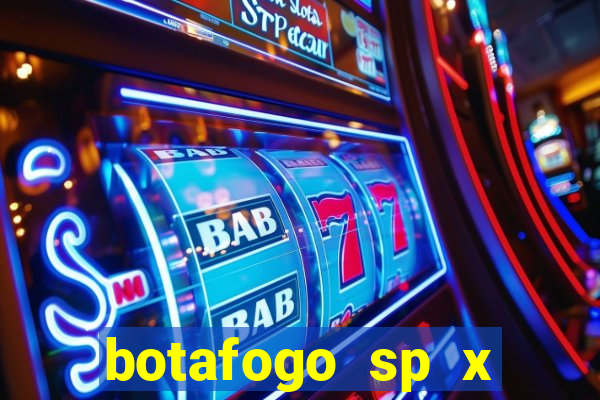 botafogo sp x palmeiras futemax
